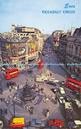 R575289 Eros Piccadilly Circus Coventry Street London Natural Colour Series Phot