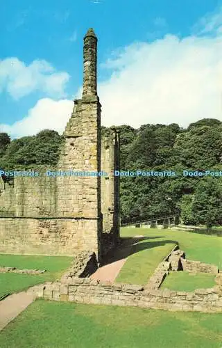 R575326 Finchale Abbey Blick nach Osten E B Welsh Precision