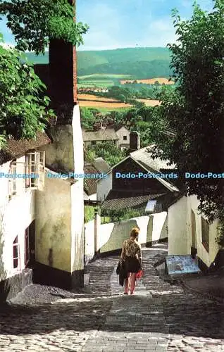 R575385 Church Steps Minehead Colourmaster International Precision 1983