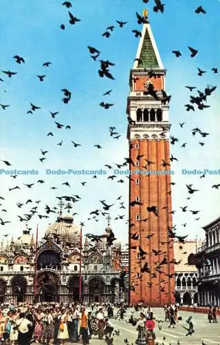 R575500 Venezia Taubenflug auf dem S Marcus Square Ardo P Marzari