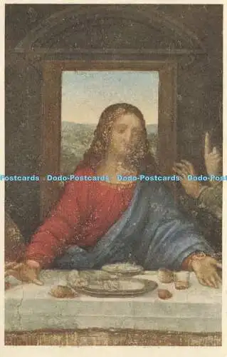 R575547 N 70 LUtima Cena Dettaglio Leonardo da Vinci Milano Refettorio di S Mar