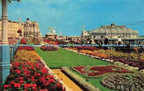 R575579 Carpet Gardens Eastbourne D V Bennett 1975