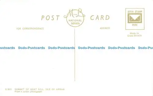 R575646 O 503 Summit of Goat Fell Isle of Arran M and L National Series