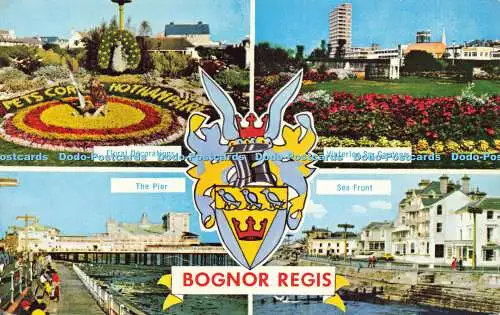 R575819 Bognor Regis Natural Colour Series Photographic Greeting Card Multi View