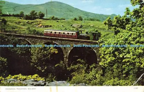 R575872 Snowdon Mountain Railway 17197 Cotman Color Jarrold