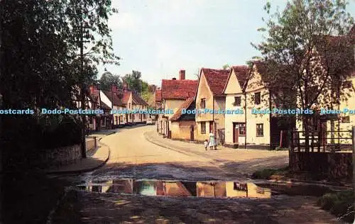 R575979 Kersey Suffolk Ernest Joyce S J Brown Plastichrome Colourpicture Publish