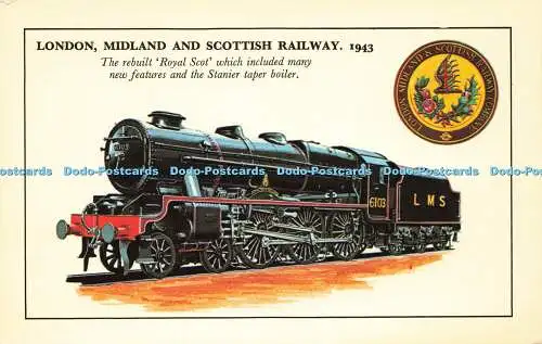 R575982 London Midland and Scottish Railway 1943 Royal Scot Colourmaster Interna