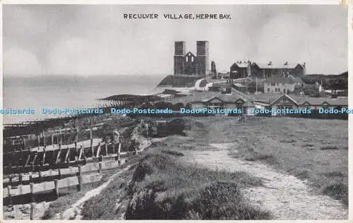 R732524 Herne Bay Reculver Village Britische Manufaktur durchgehend