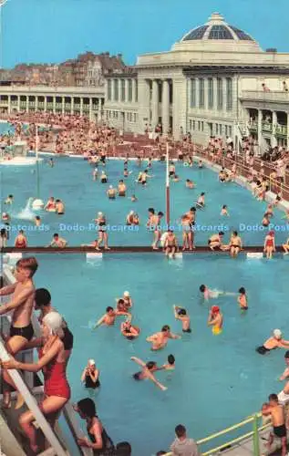 R732590 Blackpool Freibad South Shore John Hinde