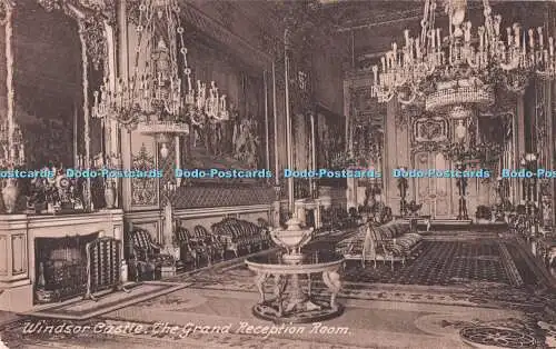 R732667 Windsor Castle The Great Reception Room F Frith Reigate No 75194