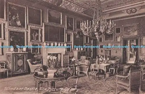 R732673 Windsor Castle The Picture Gallery F Frith Reigate No 75192