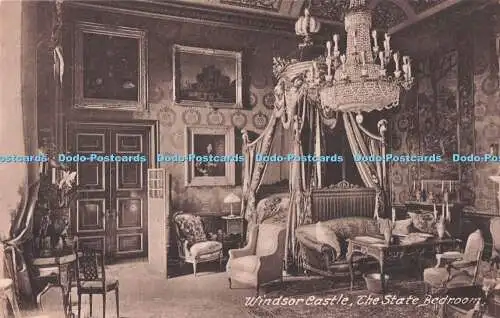 R732675 Windsor Castle The State Bedroom F Frith Reigate No 75190