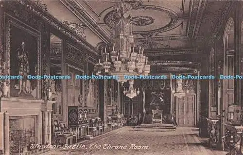 R732678 Windsor Castle The Throne Room F Frith Reigate No 75193