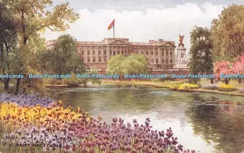 R732684 London St James Park J Salmon Sevenoaks England W Carruthers PM Eastbour