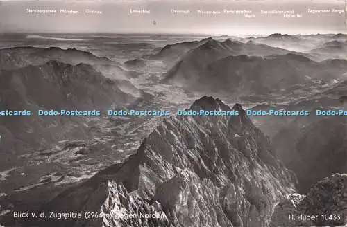 R732747 Blick v d Zugspitze Gegen Norden H Huber