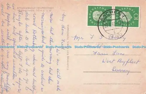 R732831 Hohenluftkurort Freudenstadt Schwarzwald Karl Peters
