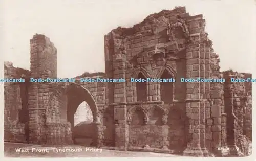 R732839 Tynemouth Priory West Front Valentine RP