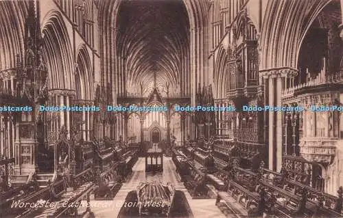 R732849 Worcester Cathedral Choir West Frith Reigate No 29313