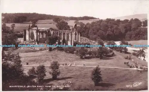 R732851 Wharfedale Bolton Abbey aus dem Südosten Walter Scott Bradford RP