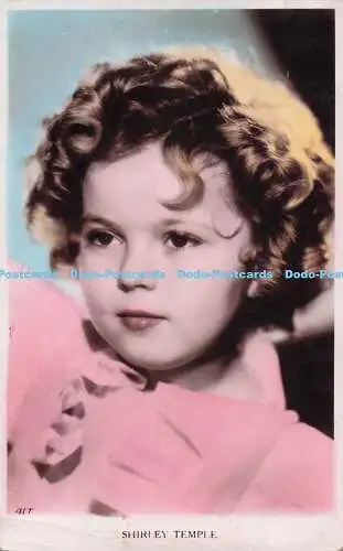 R732936 Shirley Temple Art Photo RP