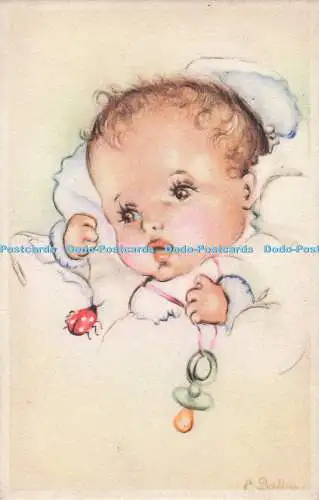 R733027 Baby Postkarte