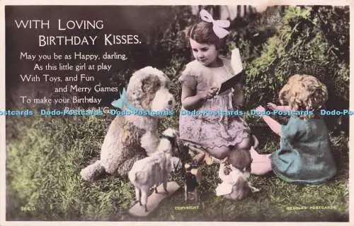 R733105 mit liebevollen Geburtstagsküssen Hundespielzeug Kinder J Beagles RP