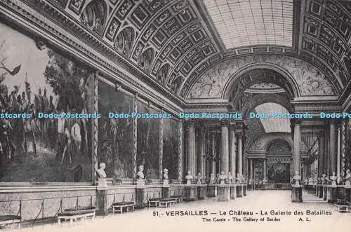 R733709 Versailles Das Schloss Die Galerie der Schlachten A Leconte