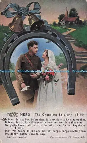 R733972 My Hero The Chocolate Soldier Bamforth Holmfirth New York Songs Series N