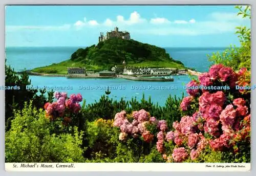 R734059 Cornwall St Michael Mount John Hinde E Ludwig PM Penzance 1976