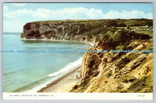 R734067 I W Bembridge Whitecliffe Bay The Beach Night Ventnor Jarrold RP