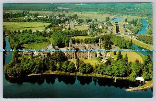 R734091 Fort Augustus Abbey and Village From the Air Photo Precision Colourmaste