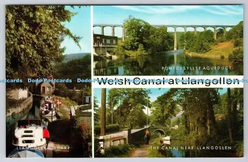 R734201 Welsh Canal at Llangollen The Canal Near Llangollen J Salmon Sevenoaks M