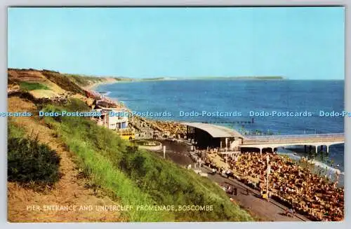 R734302 Boscombe Pier Eingang und Unterklippenpromenade J Salmon Sevenoaks Eng