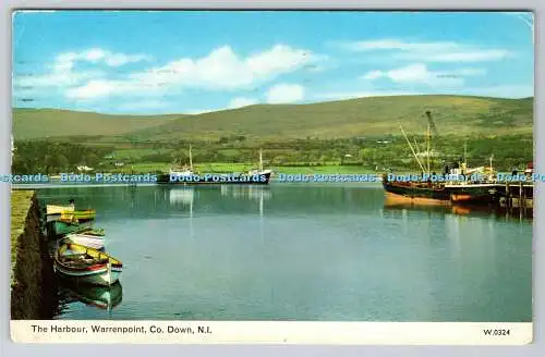 R734319 Warrenpoint Co Down N I The Harbour E T W Dennis Scarborough 1969