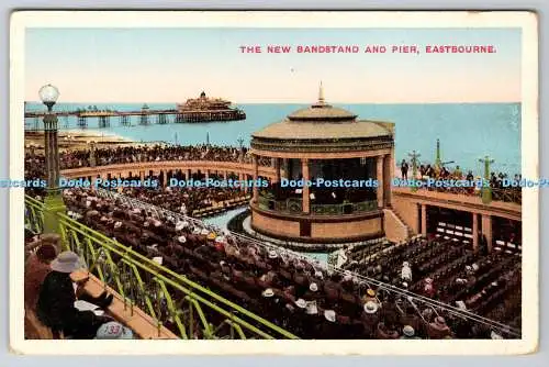 R734432 Eastbourne The New Bandstand and Pier British Production