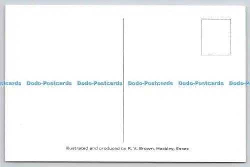 R734439 Cottages at Clavering R V Brown