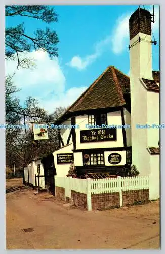 R734551 St Albans Ye Old Fighting Cocks Photo Precision Colourmaster Internation