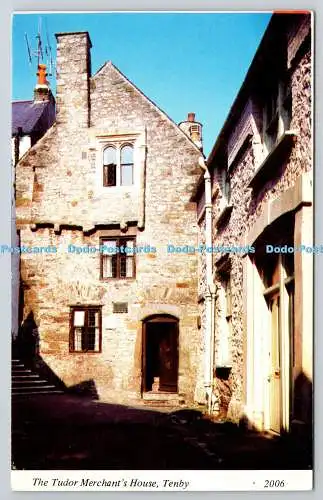 R734574 Tenby The Tudor Merchant House Torbogen Werbung Knowling Mead Pembrokes