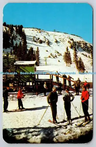 R734663 Gipfel des Berthoud Passes und der Doppelsessel-Skilift Sanborn Souvenir Dex