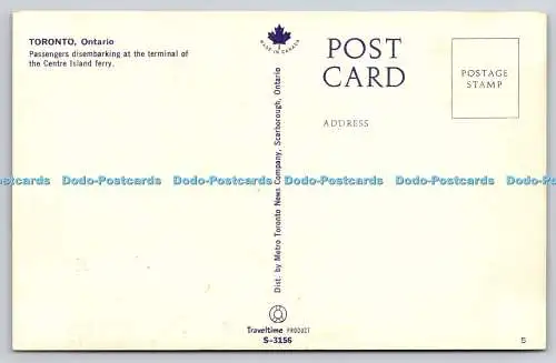 R734863 Toronto Ontario Passagiere, die am Terminal des Zentrums aussteigen, sind