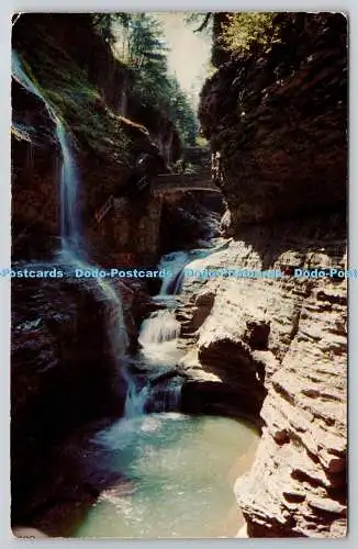 R734937 N Y Watkins Glen Watkins Glen State Park Rainbow Falls In The Finger lak