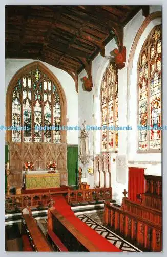 R734951 Dedham St Mary Church The Sanctuary Showing the High Altar and Reredos J