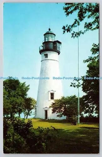 R735002 Ohio Marblehead Ohio Lake Erie Vacationland Marblehead Leuchtturm Gainsb