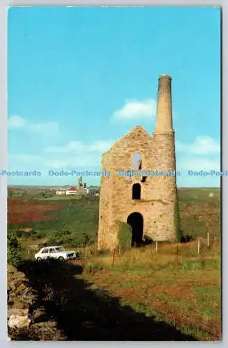 R735004 An Old Cornish Tin Mine Printed in Great Britain