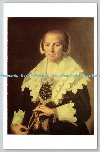 R735011 London The National Gallery A Lady With a Fan Frans Hals Masterpiece The