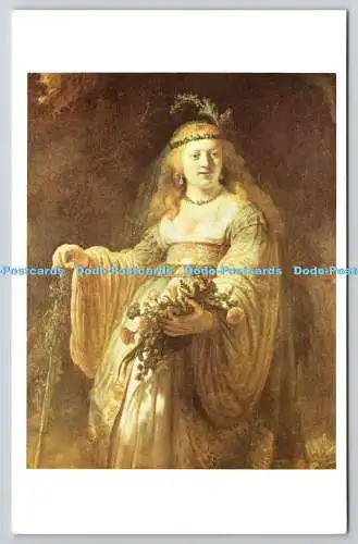 R735013 London The National Gallery Saskia als Flora Rembrandt Van Rijn Masterpie