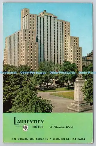 R735029 Montreal Canada On Dominion Square Laurentien Hotel A Sheraton Hotel Pla