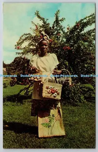 R735030 Barbados Native Basket Vendor H Frisch J A Chabrol Dexter Press