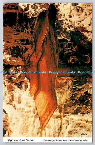 R735060 Dan Yr Ogof Show Caves Upper Swansea Valley Achtzehn Fuß Vorhang Harvey