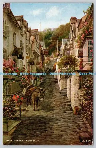 R735141 Clovelly High Street Valentine Art Farbe 1242 V Style Brian Gerald